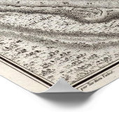 Poster Plan de la ville de Pittsburg (Coin)