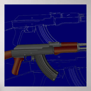 Poster Plan de l'AK47