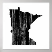 Poster Plan de l'État du Minnesota en détresse (Devant)