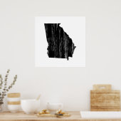 Poster Plan de l'État géorgien en détresse (Cuisine)