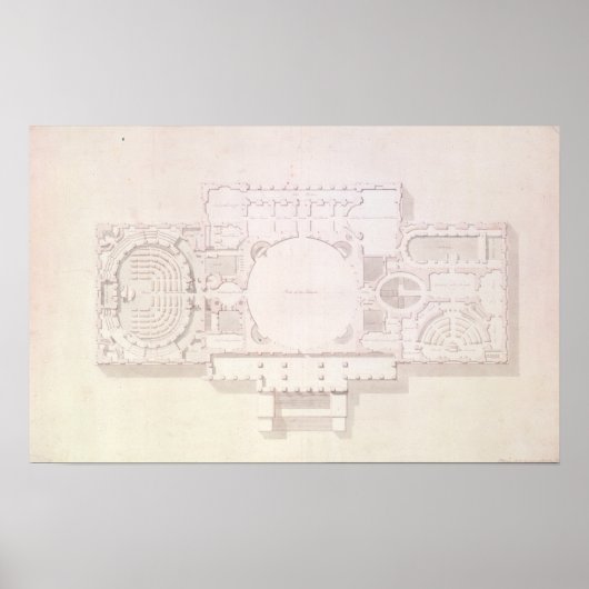 Poster Plan de l'histoire principale du Capitole, (Devant)