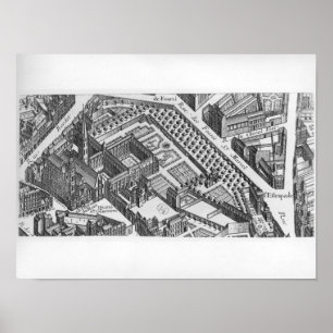 Poster Plan de Paris