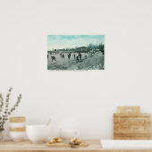 Poster Plan de patinage sur glace du Washington Lake Park (Cuisine)