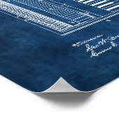 Poster Plan de Piano #6 Cadeau étudiant Piano (Coin)