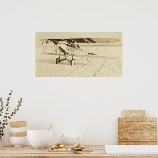 Poster Plan de poursuite Curtiss (Cuisine)