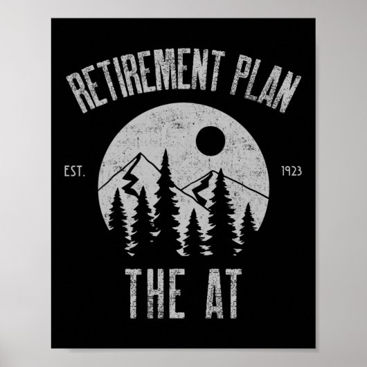 Poster Plan de retraite le à (Devant)