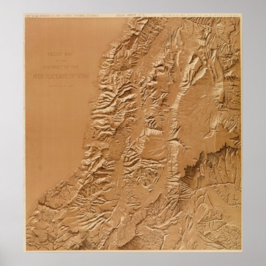 Poster Plan de secours de l'Utah (Devant)