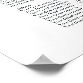 Poster Plan de Siège pour Dégustation de Vins Bohème Bour (Coin)