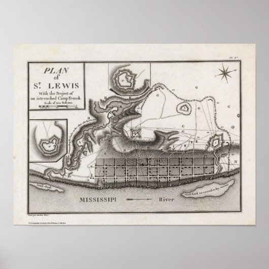 Poster Plan de St Lewis (Devant)