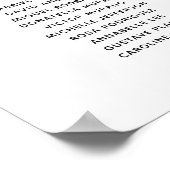 Poster Plan de table de bienvenue moderne pour 16 tables (Coin)