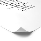 Poster Plan de table de mariage 15 tables, pivoines borde (Coin)