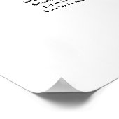 Poster Plan de table de mariage 22 tables Roses blanches (Coin)