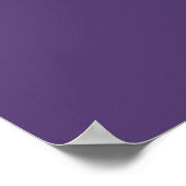 Poster Plan de table de mariage moderne violet 17 (Coin)