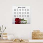Poster Plan de table élégant de mariage aux 18 tables ave (Cuisine)