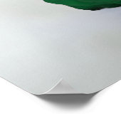 Poster Plan de table élégant Emeraude Vert Rose 17 (Coin)
