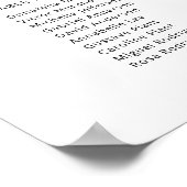 Poster Plan de table moderne pour 9 tables Trouvez votre (Coin)