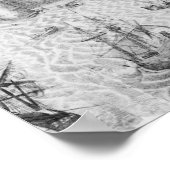 Poster Plan de ville d'Anvers, 1549 (Coin)