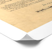 Poster Plan de Washington DC par L'Enfant 1791 (Coin)