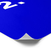 Poster Plan d'évacuation des zombies 1. Prendre la bière (Coin)