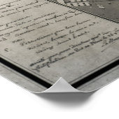 Poster Plan Directeur de la Ville des Cayes, 1789 (Coin)