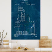 Poster Plan directeur Équipement de fabrication de la biè (Cuisine)