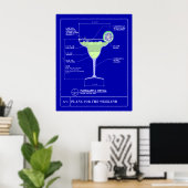 Poster Plan directeur pour une Margarita (Bureau à domicile)