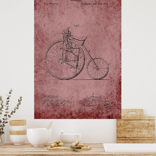 Poster Plan directeur Velocipede (Cuisine)