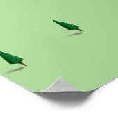 Poster Plan du lac du Kazakhstan Balkhash (Coin)