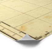 Poster Plan du monde (Coin)