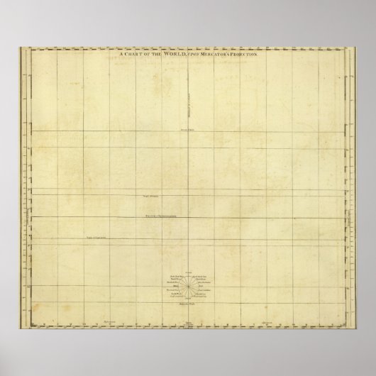 Poster Plan du monde (Devant)