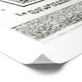 Poster Plan du Palais et du Jardin (Coin)