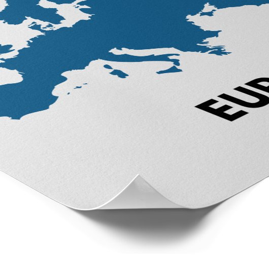 Poster Plan Europe (Coin)