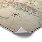 Poster Plan militaire de Newport, 1777 (Coin)