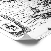 Poster Plan montrant comment Francis Drake Stormed (Coin)