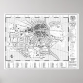 Poster Plan Mur De Blackross Town (Devant)