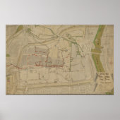 Poster Plan of the Water Supply System in Görlitz, 1794 (Devant)