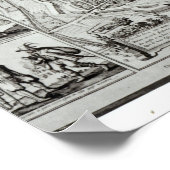 Poster Plan Oiseau de Paris, 1615 (Coin)