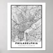 Poster Plan Philadelphie (Devant)
