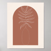 Poster Plan Plante Boho Arch 4 (Devant)