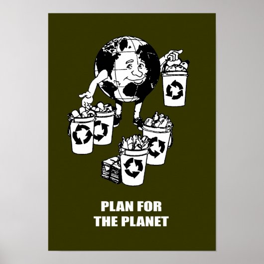POSTER PLAN POUR LA PLANÈTE (Devant)
