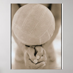 Poster Plan rapproché de volleyball