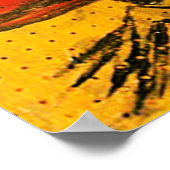 POSTER PLANCHE À CHEVILLES D'ÉPOUVANTE (Coin)