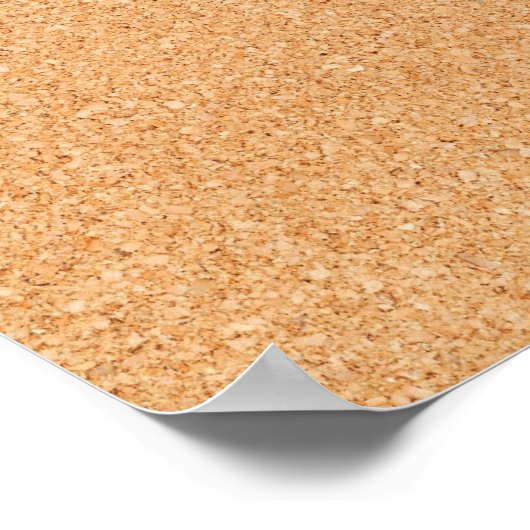 Poster Planche à liège (Coin)