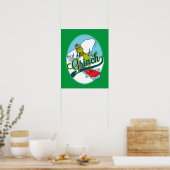 Poster Planche à neige du Grinch (Cuisine)