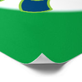 Poster Planche à neige du Grinch (Coin)
