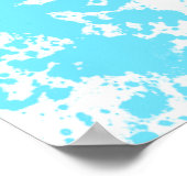 Poster planche à roulettes avec oiseaux (Coin)