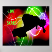 Poster Planche à skate-forme électrique (Devant)