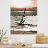POSTER PLANCHE À VOILE (Cuisine)