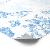 Poster Planche d'accueil pour ours Floral Toile France (Coin)