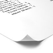 Poster Planche de Champagne Plate-forme Alphabétique Flor (Coin)